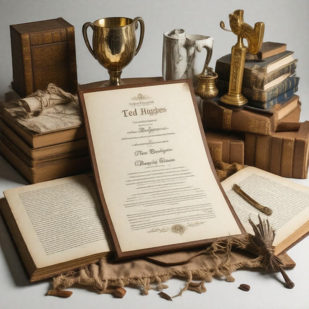 AI-created image of Ted Hughes Award