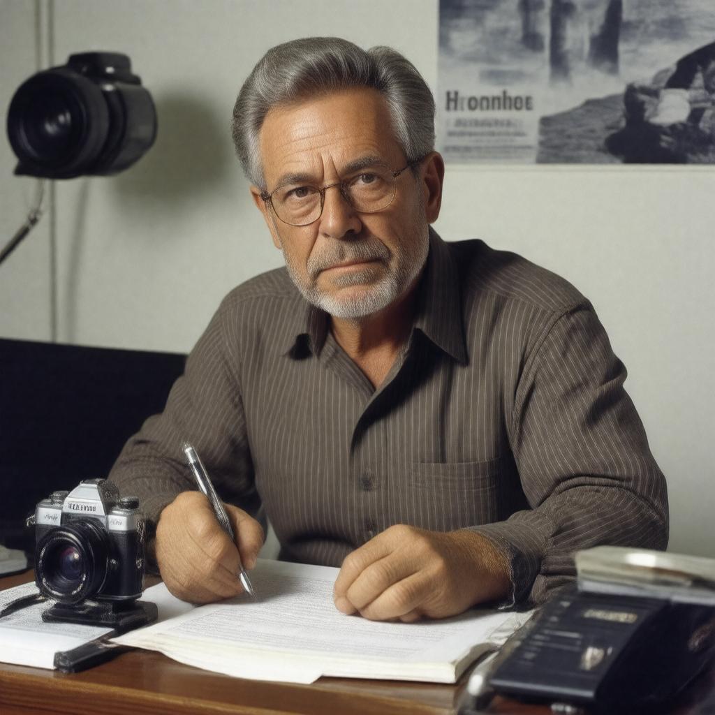 AI-created image of Ted Perry