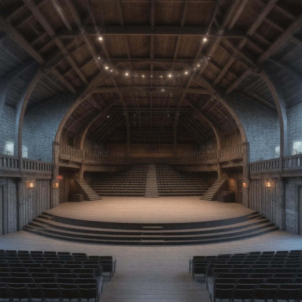 AI-created image of Ted Shawn Theatre