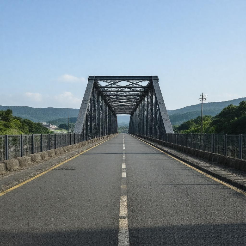 AI-created image of Tedori Ohashi Bridge