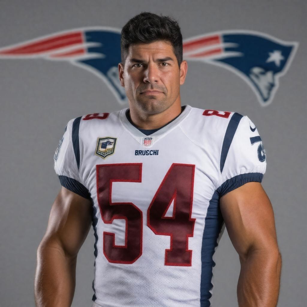 AI-created image of Tedy Bruschi