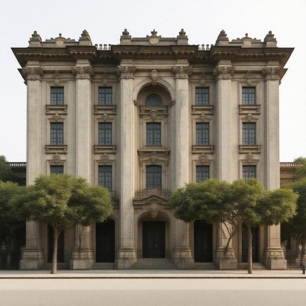 AI-created image of Teen Murti Bhavan