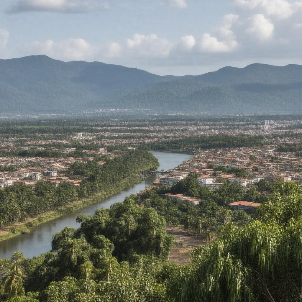 AI-created image of Tegucigalpa