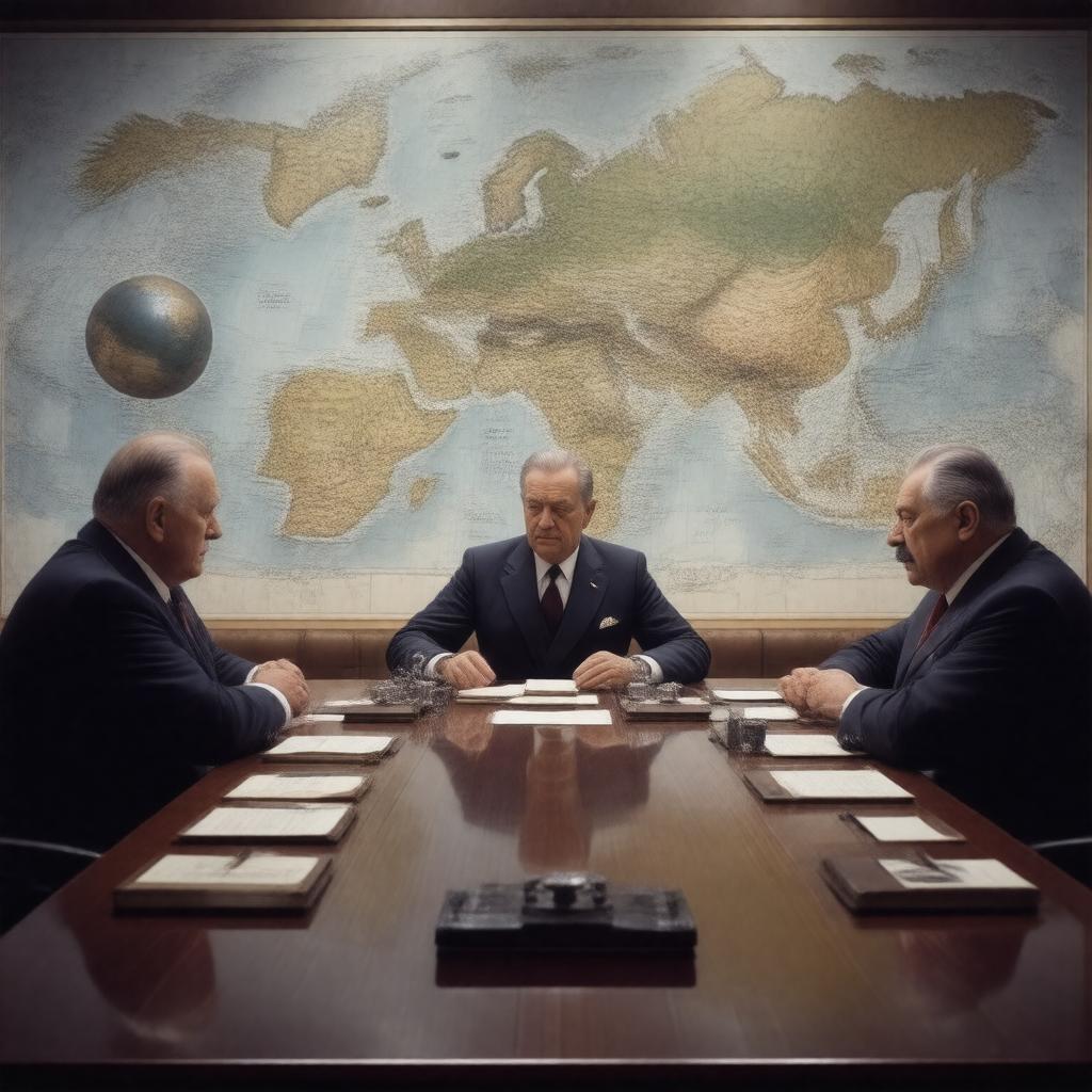 Click to view larger image AI-created image of Tehran Conference