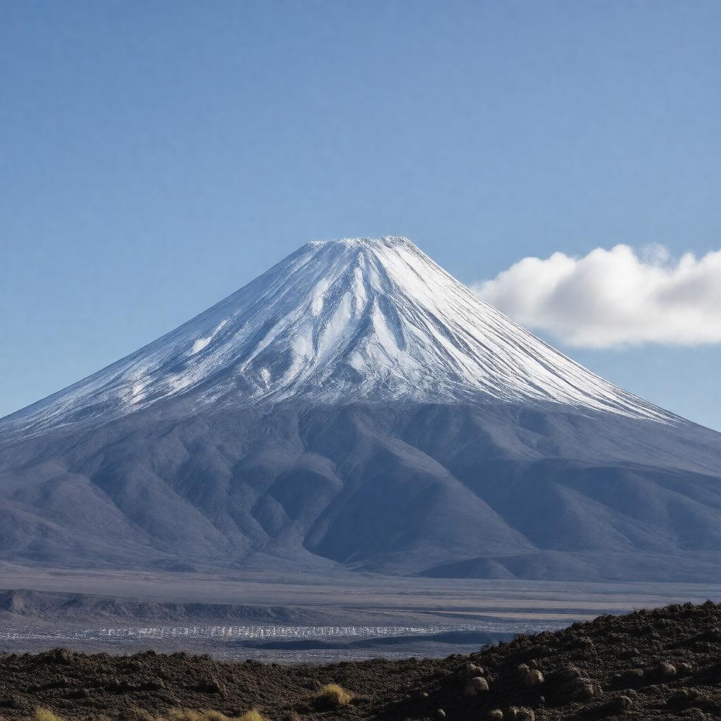 AI-created image of Teide