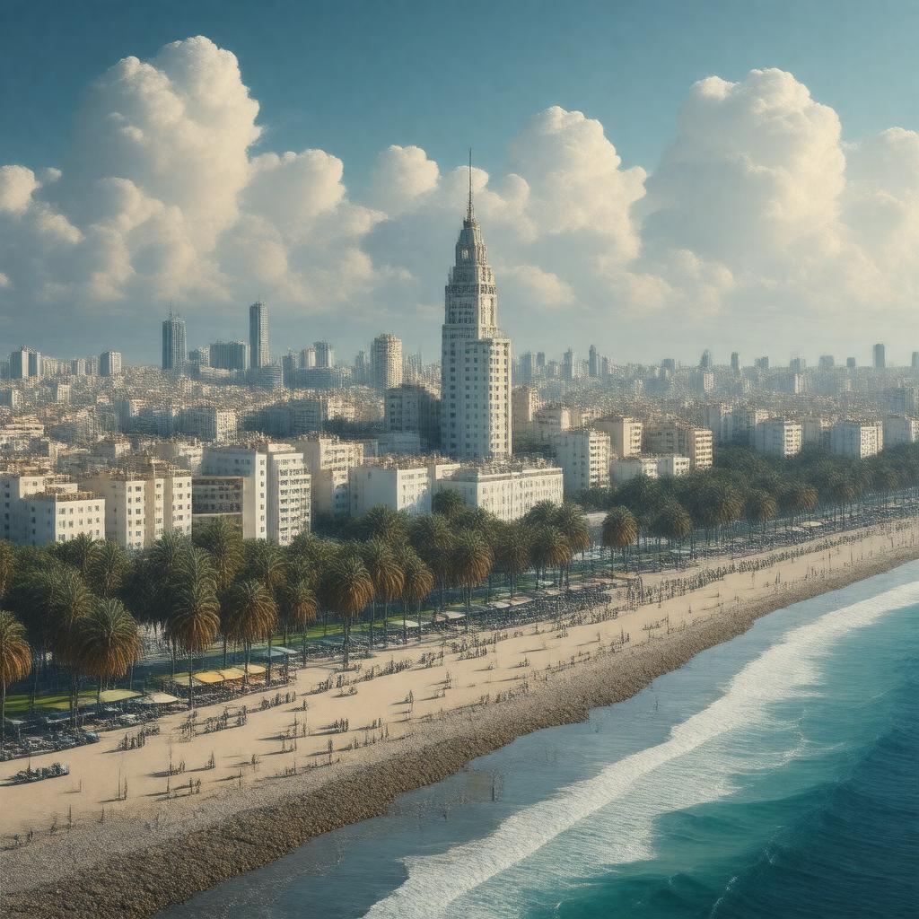 AI-created image of Tel Aviv