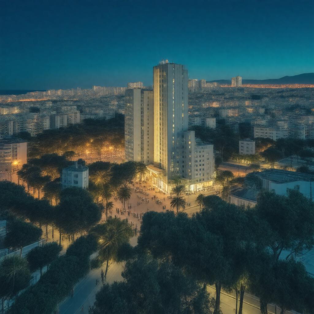 AI-created image of Tel Aviv, Israel