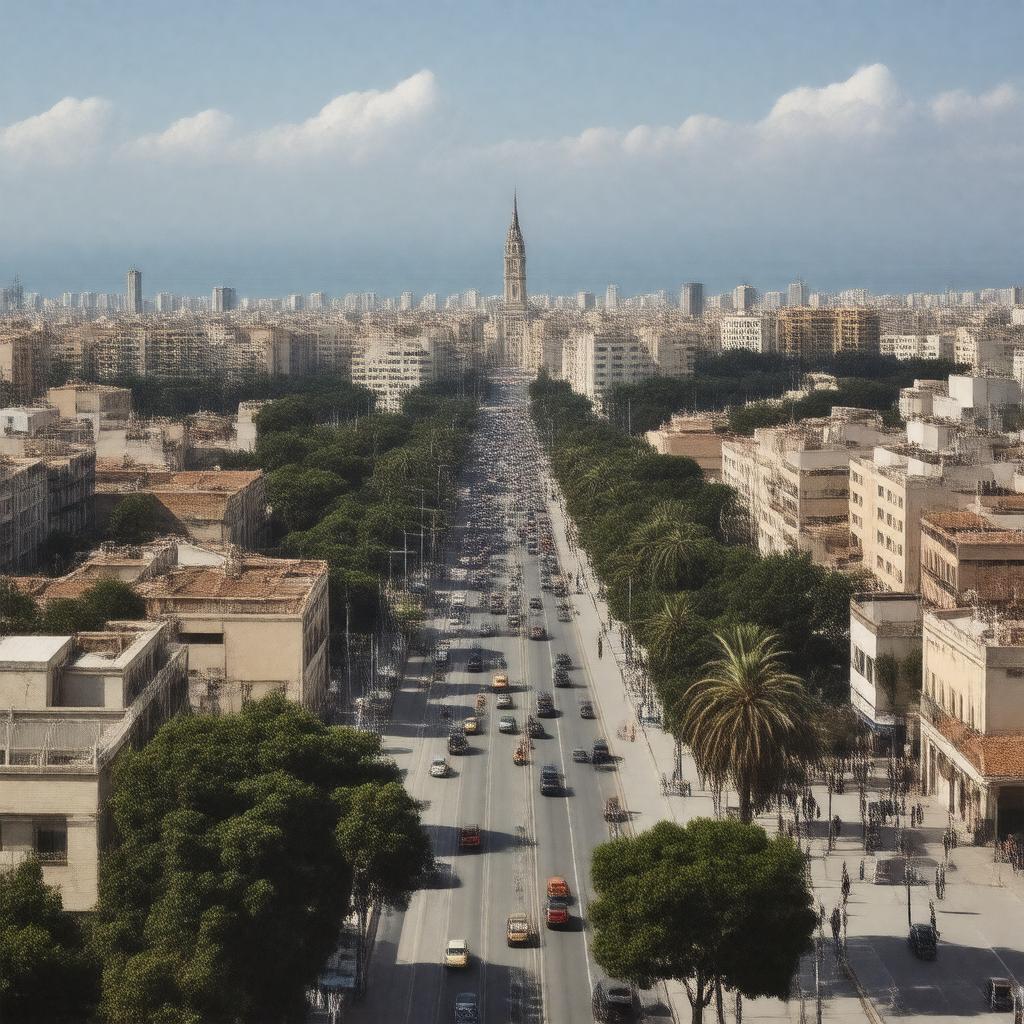 Click to view larger image AI-created image of Tel Aviv, Mandatory Palestine