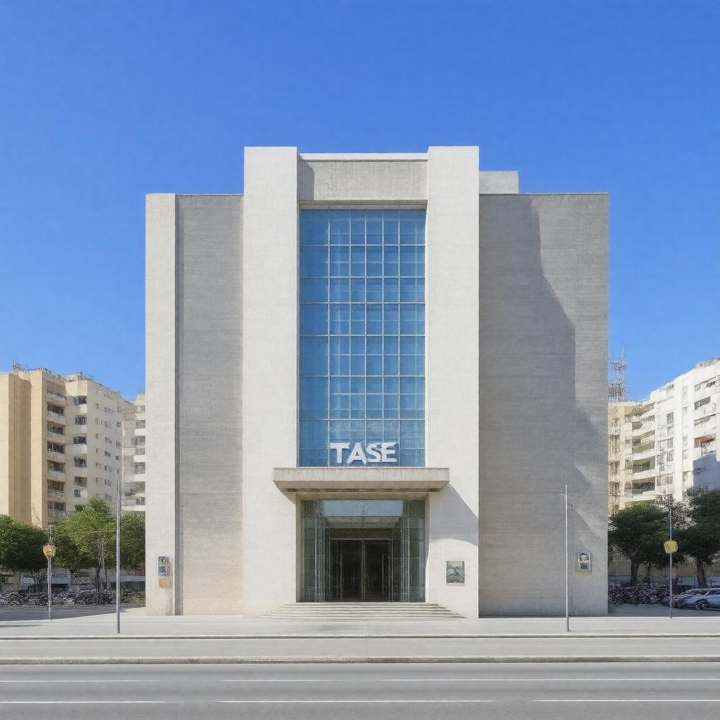 AI-created image of Tel Aviv Stock Exchange