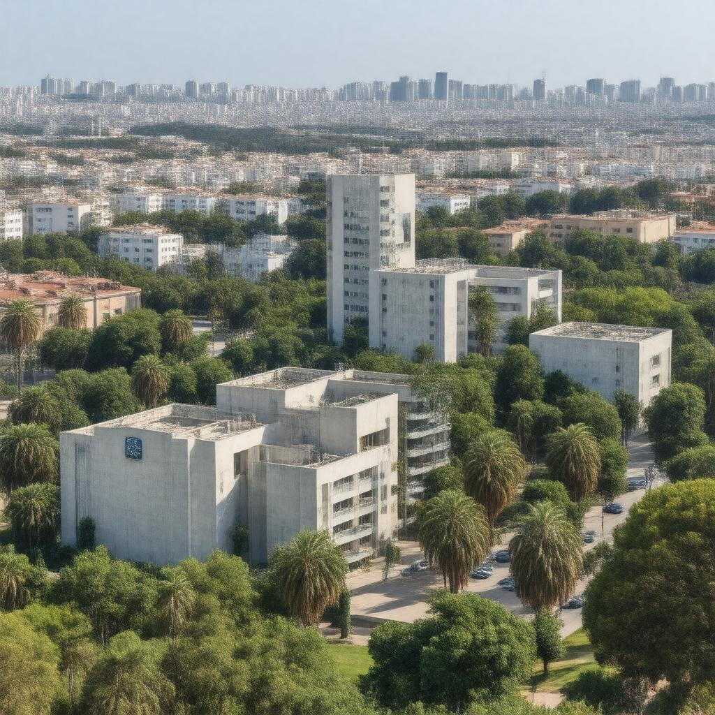 AI-created image of Tel Aviv University
