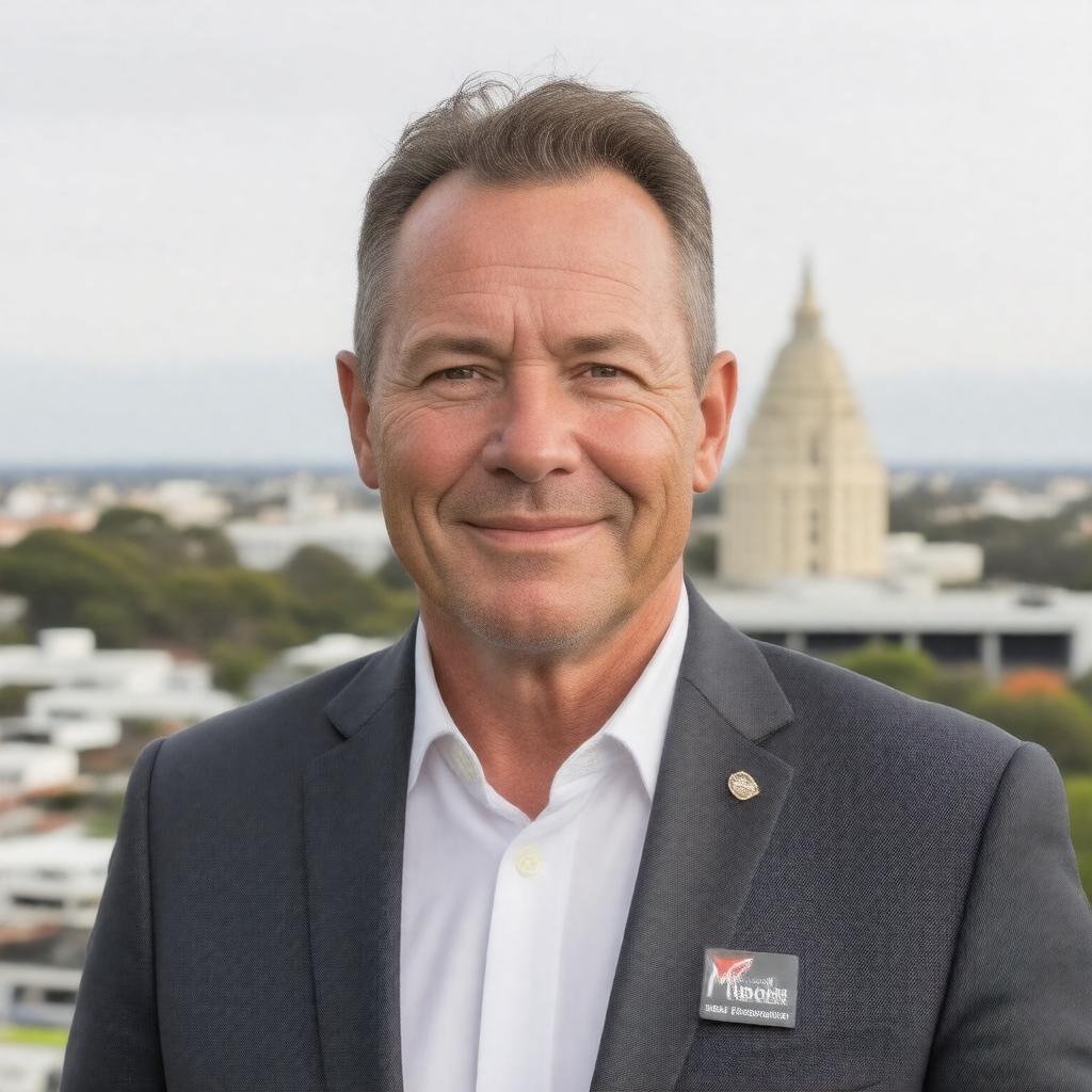 AI-created image of Tem Miles