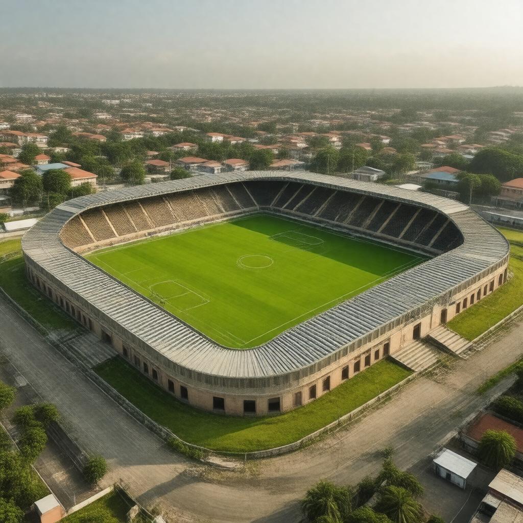 AI-created image of Tema Sports Stadium