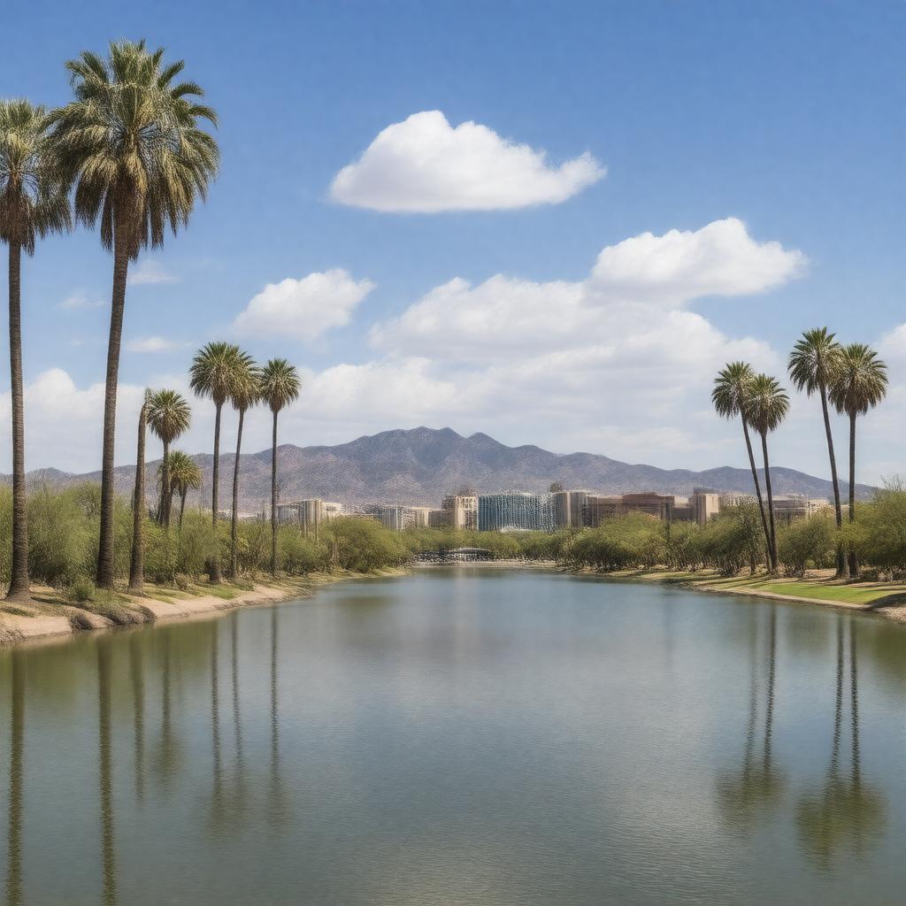 AI-created image of Tempe, Arizona