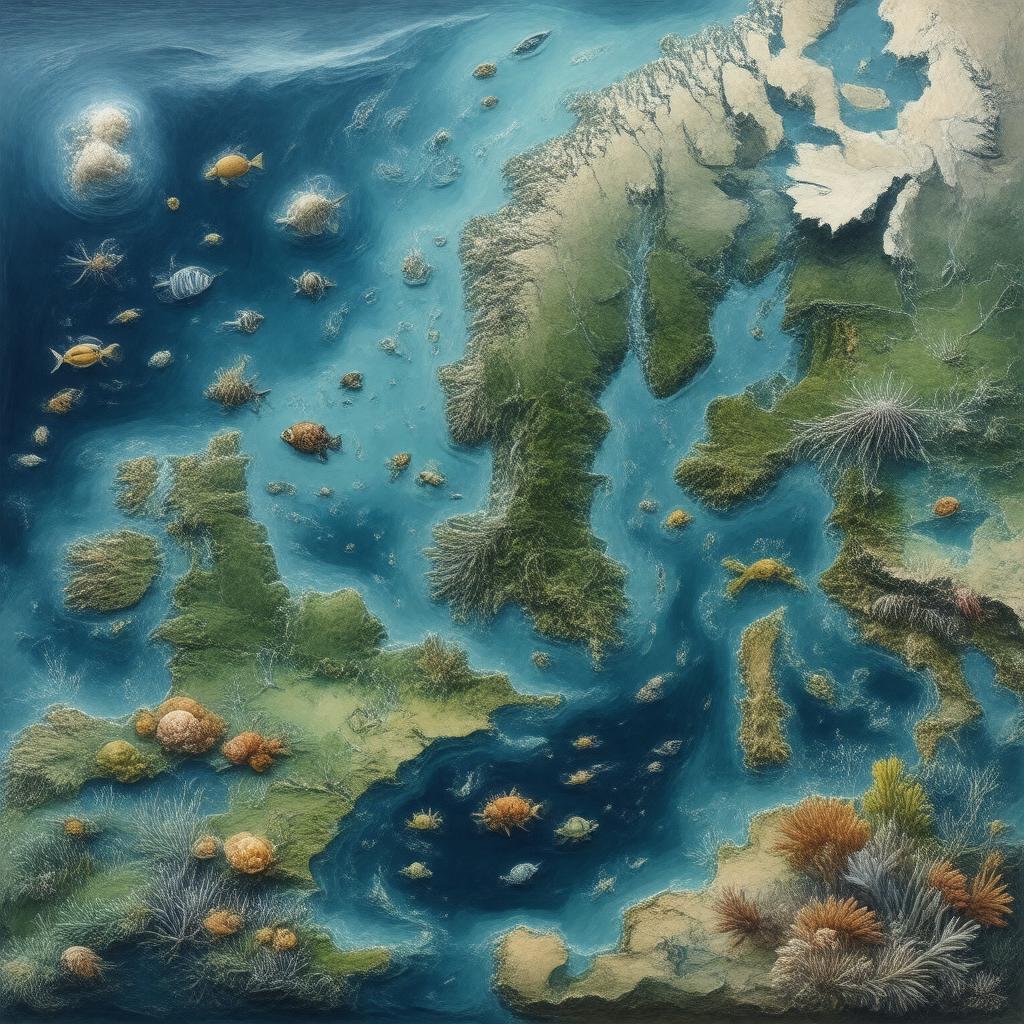 AI-created image of Temperate Northern Atlantic