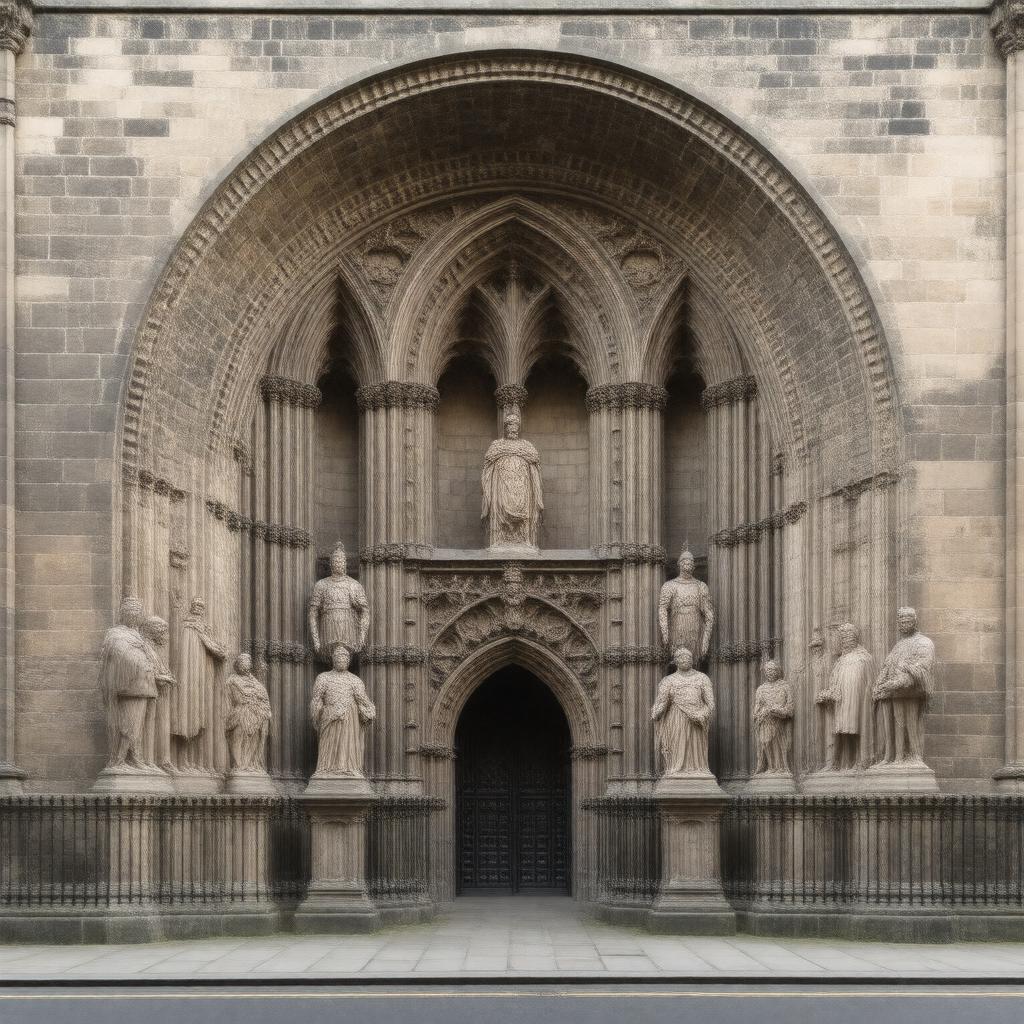 AI-created image of Temple Church