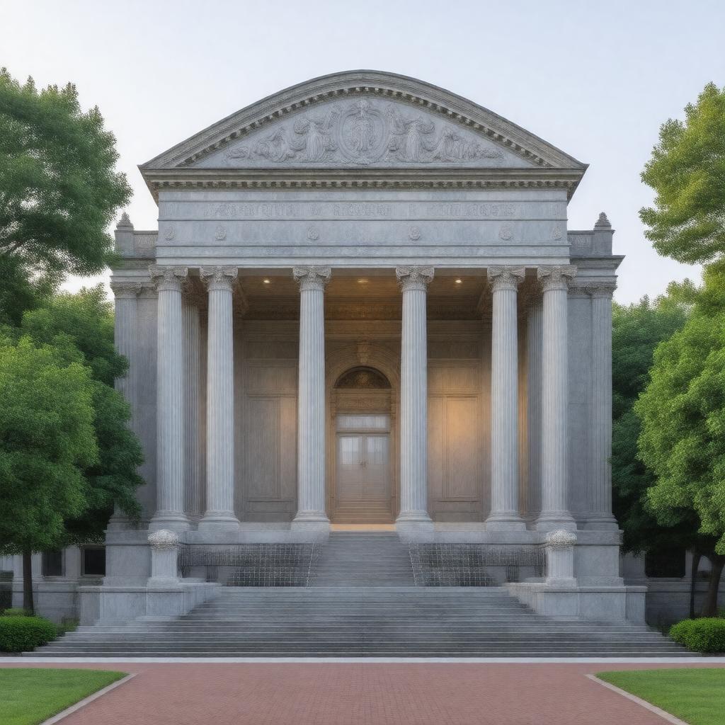 AI-created image of Temple to Music