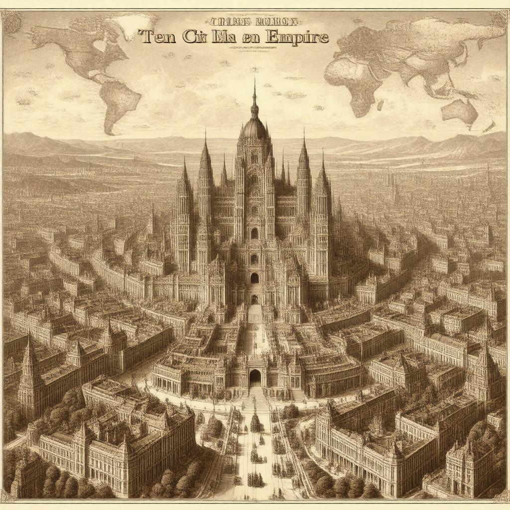 Click to view larger image AI-created image of Ten Cities That Made an Empire