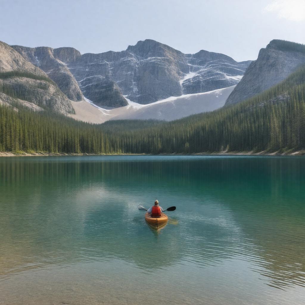 AI-created image of Tenaya Lake