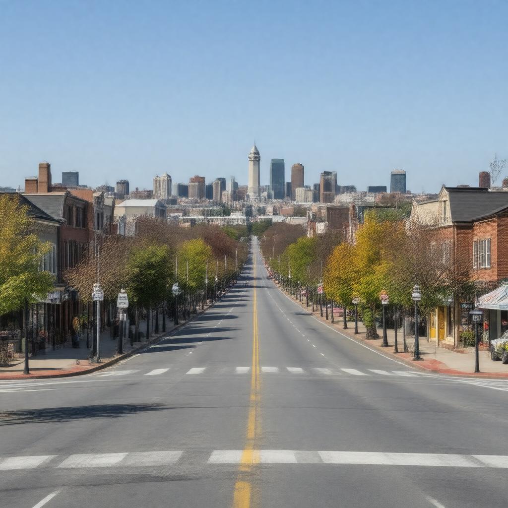 AI-created image of Tenleytown