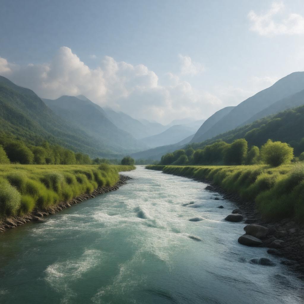 AI-created image of Tennessee River