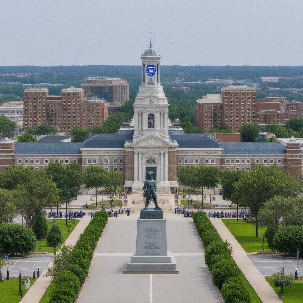 AI-created image of Tennessee State University