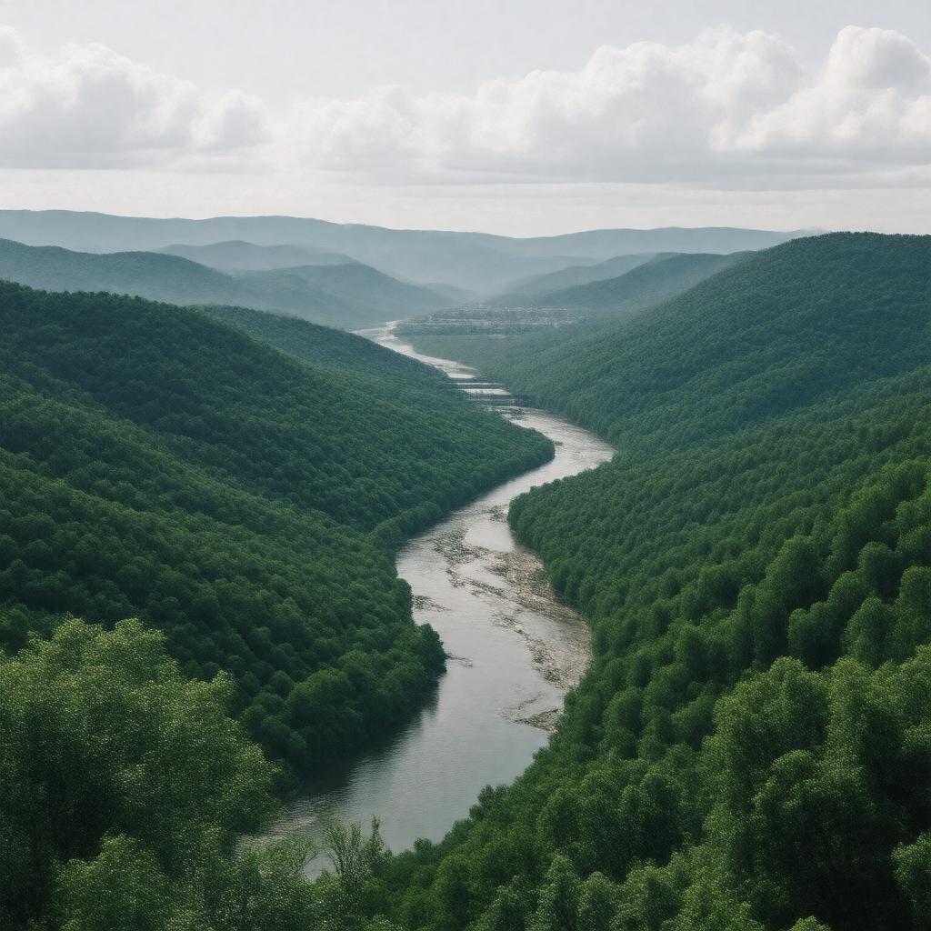 AI-created image of Tennessee Valley