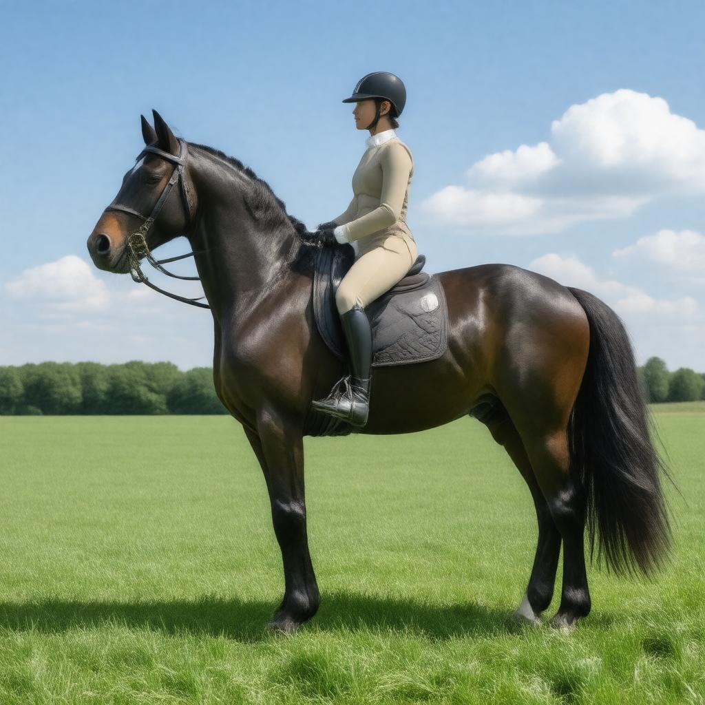 AI-created image of Tennessee Walker