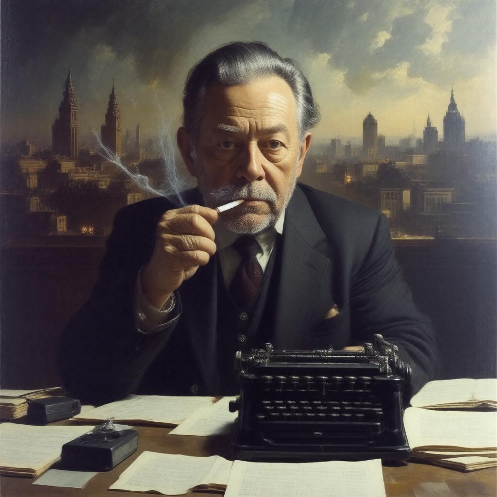 AI-created image of Tennessee Williams
