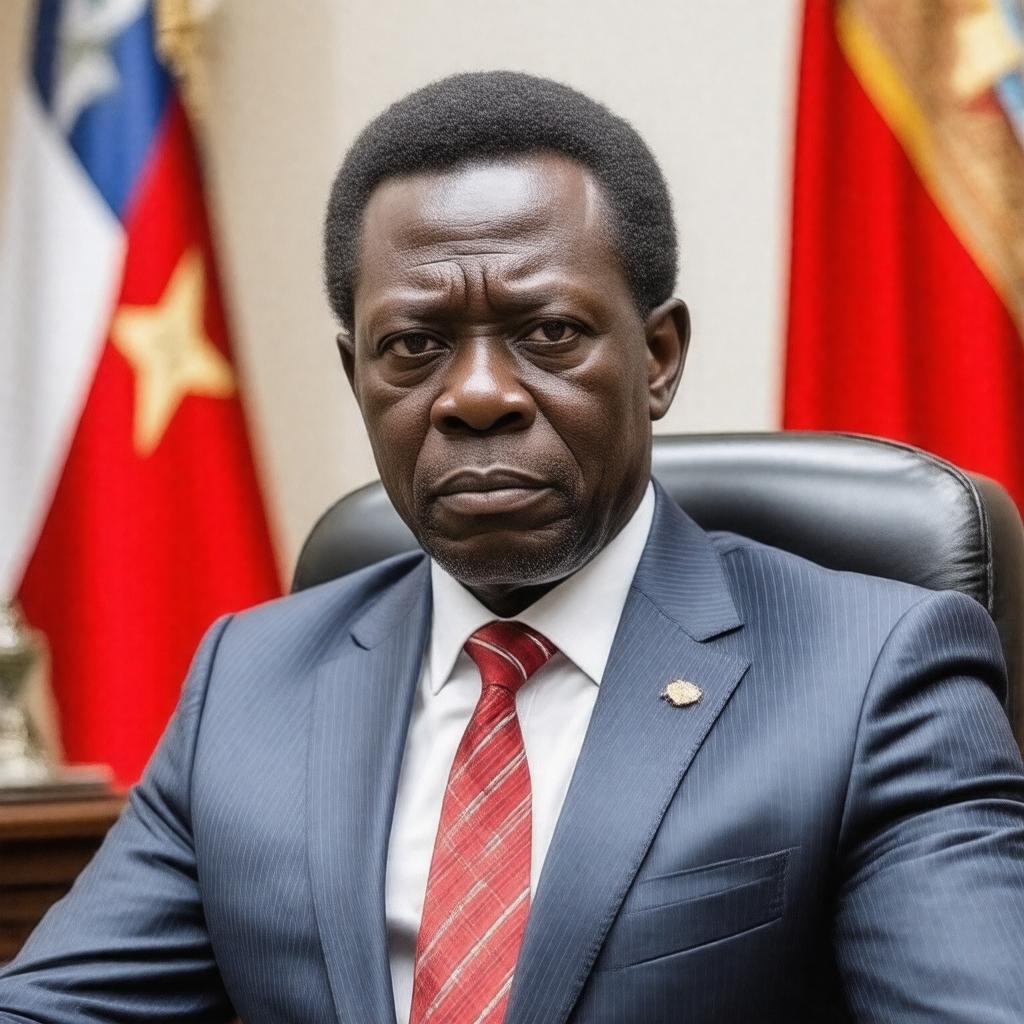 Click to view larger image AI-created image of Teodoro Obiang Nguema Mbasogo