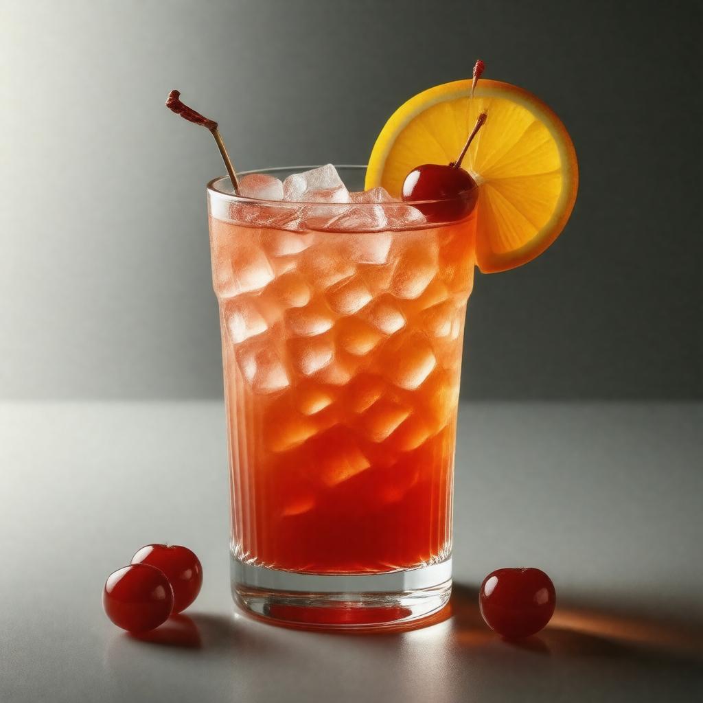 Click to view larger image AI-created image of Tequila Sunrise