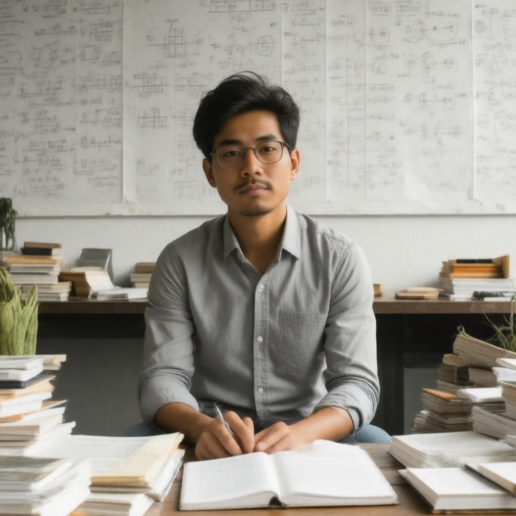 AI-created image of Terence Tao