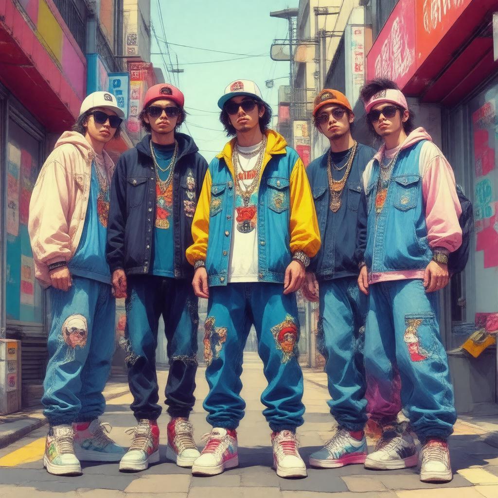 AI-created image of Teriyaki Boyz