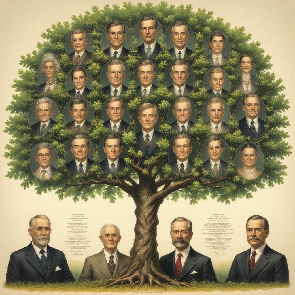 AI-created image of Terman family