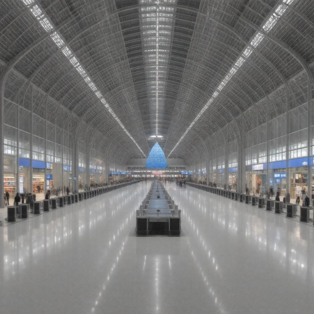 AI-created image of Terminal 3