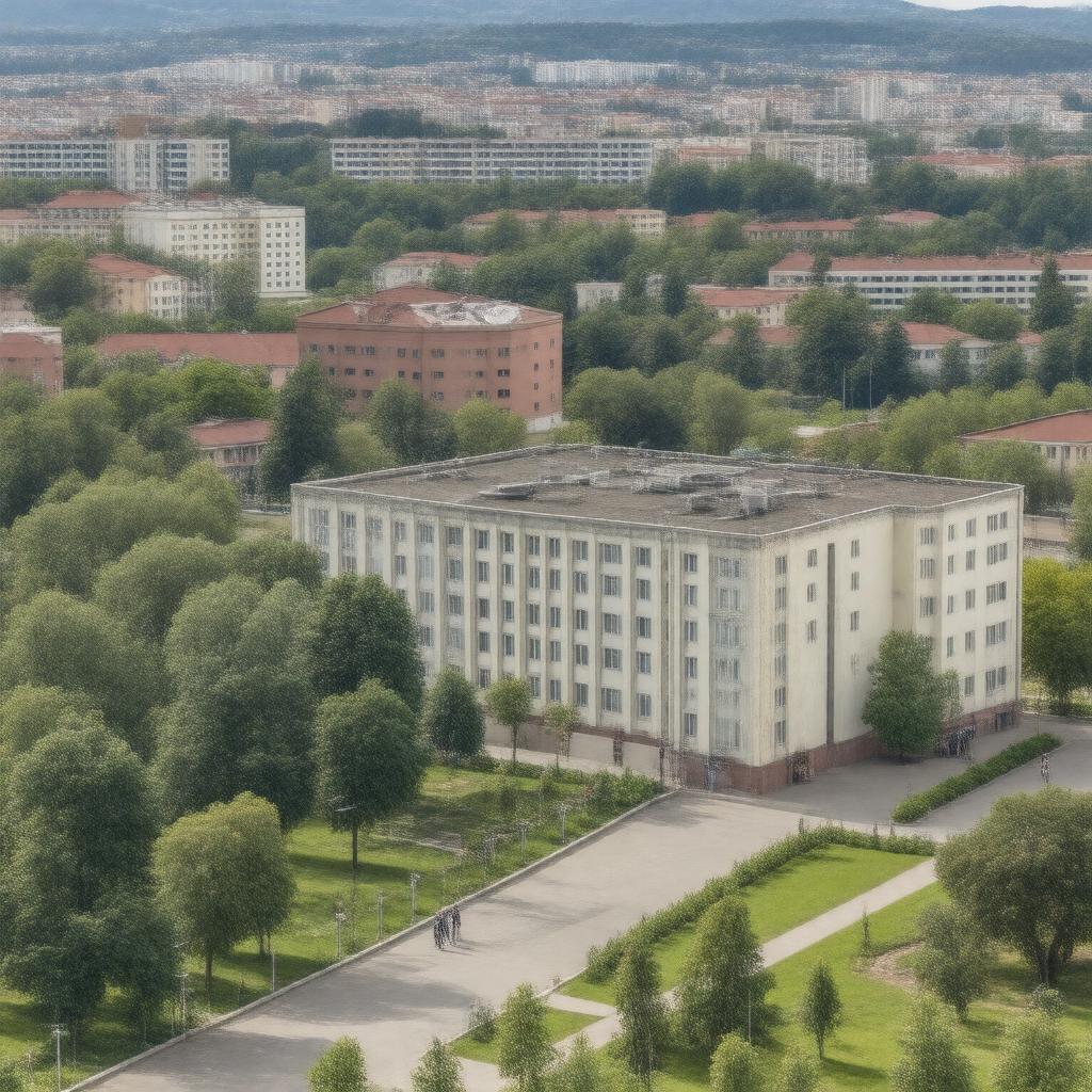 AI-created image of Ternopil National Economic University