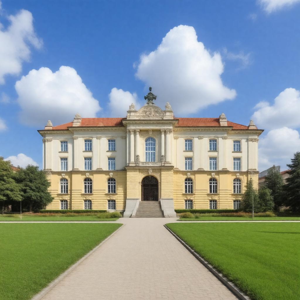 AI-created image of Ternopil Volodymyr Hnatiuk National Pedagogical University