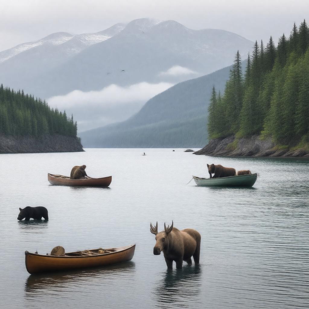 AI-created image of Terra Nova National Park