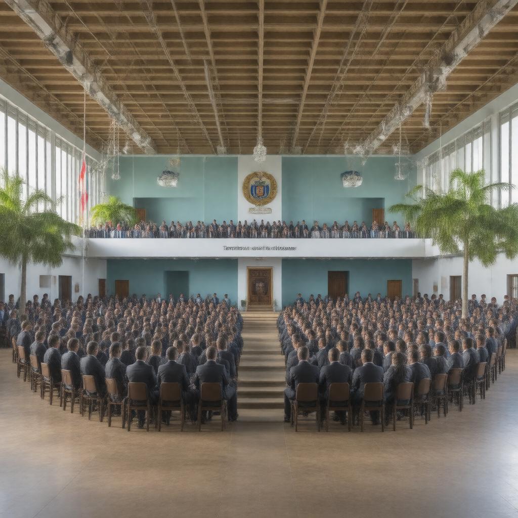 AI-created image of Territorial Council of Saint Barthélemy