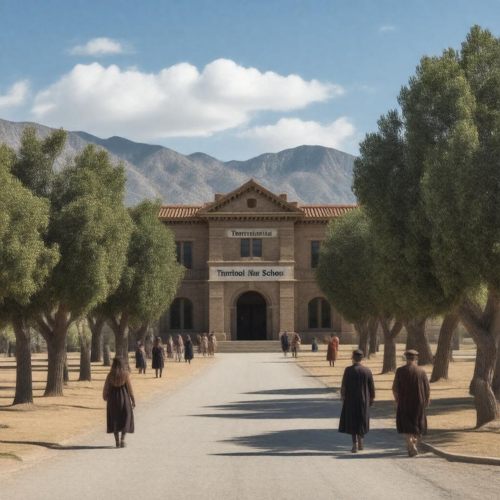 AI-created image of Territorial Normal School