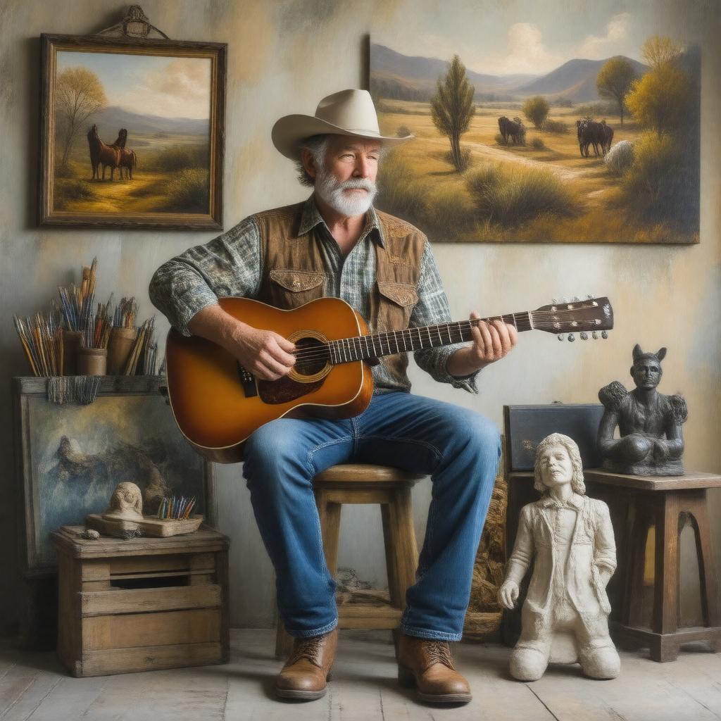 AI-created image of Terry Allen