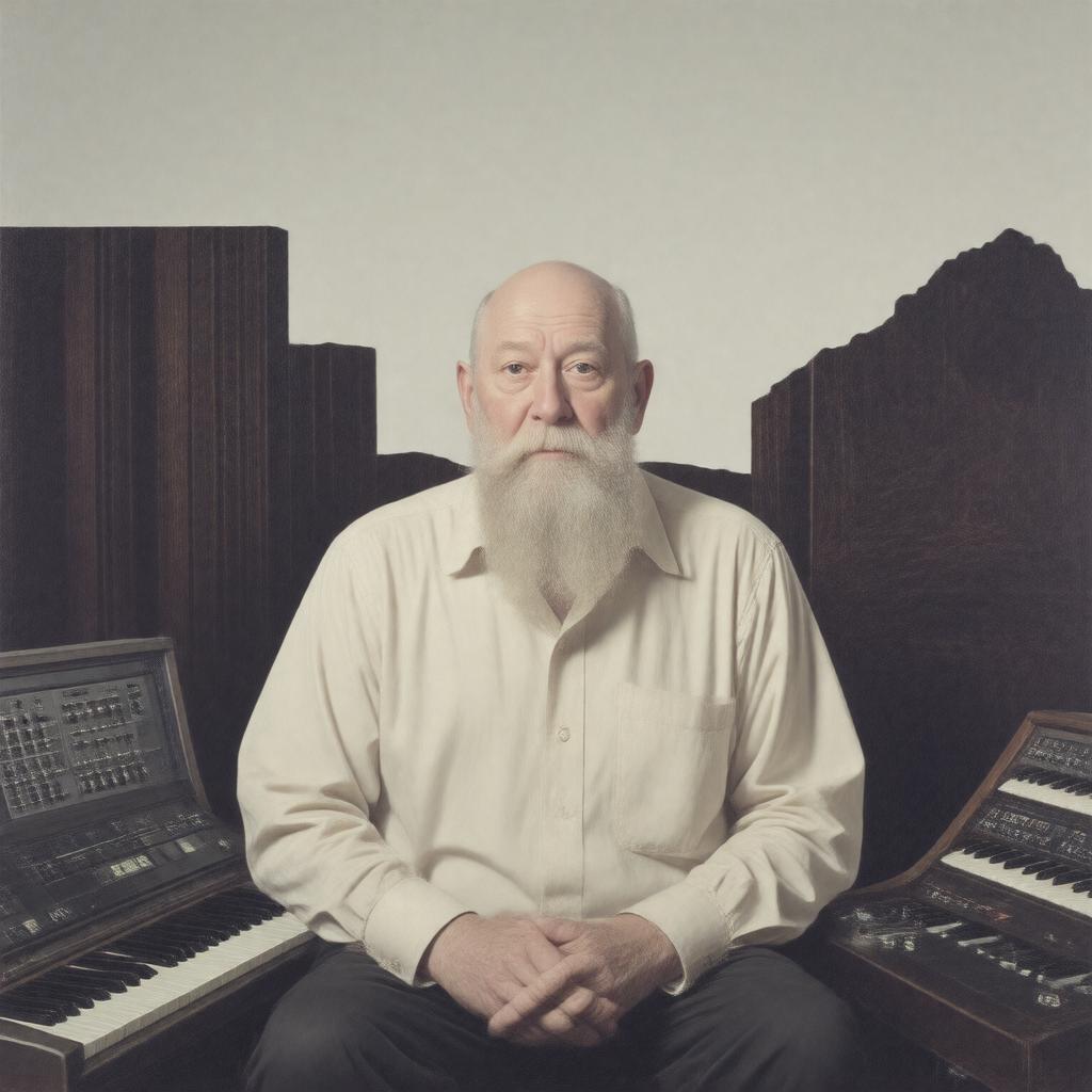 AI-created image of Terry Riley
