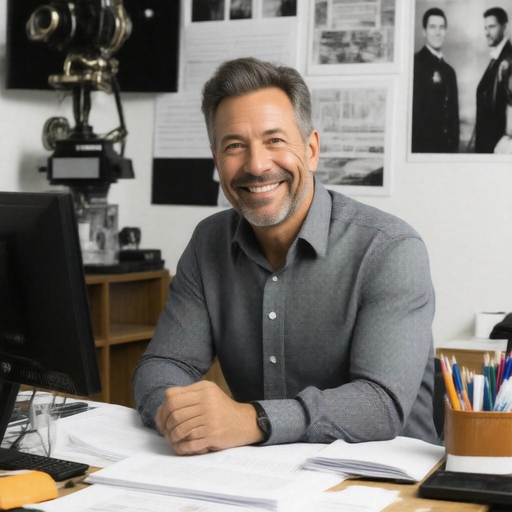 AI-created image of Terry Rossio