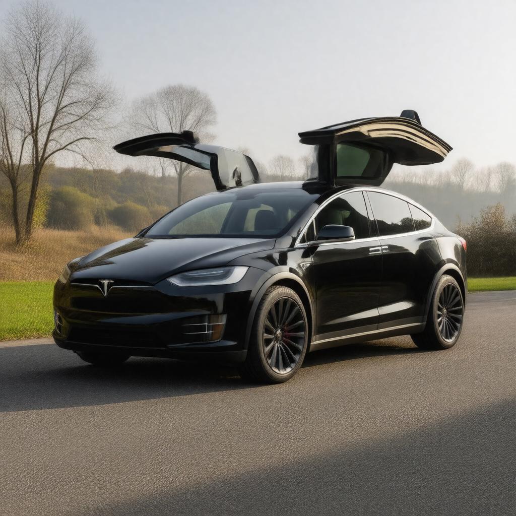 AI-created image of Tesla Model X
