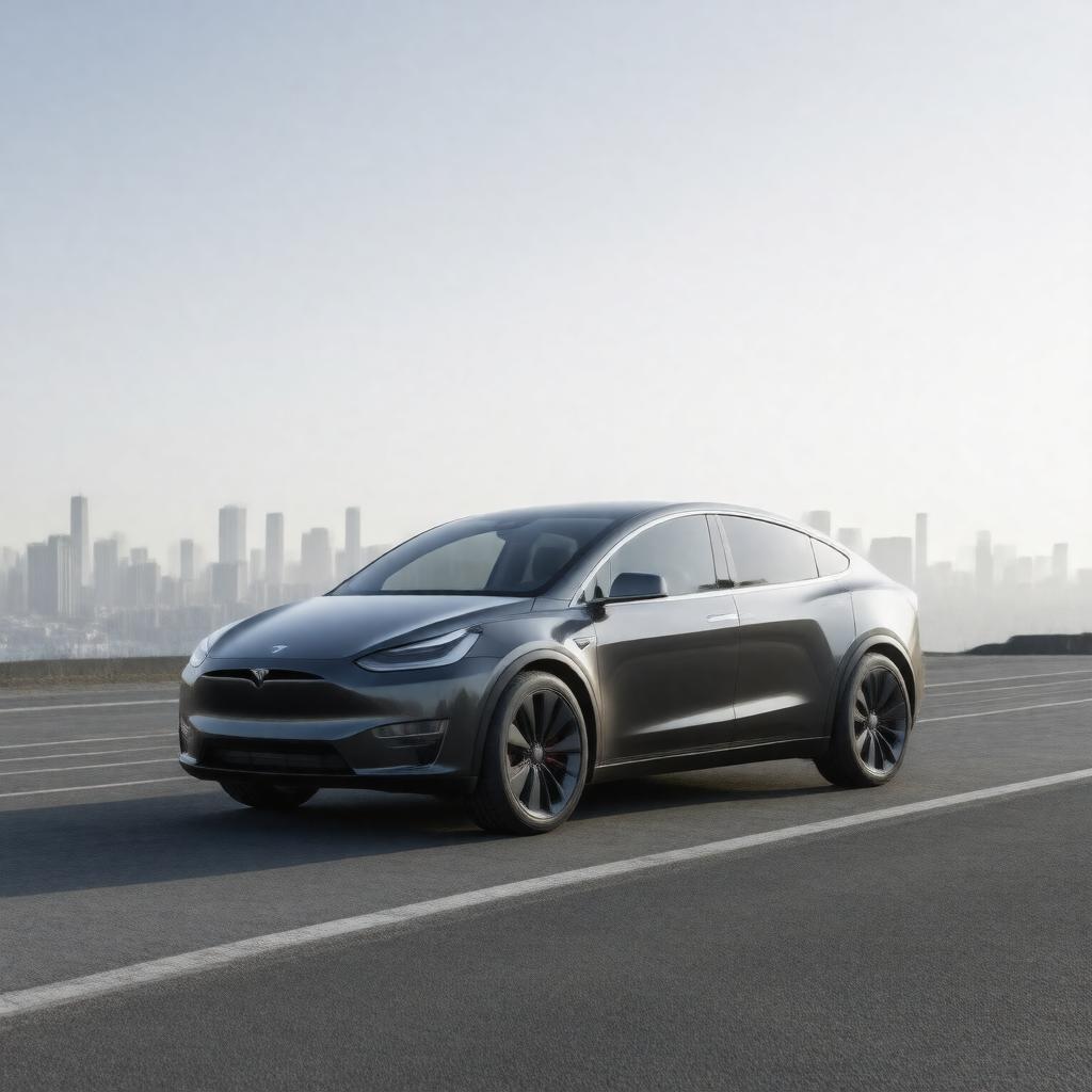 AI-created image of Tesla Model Y