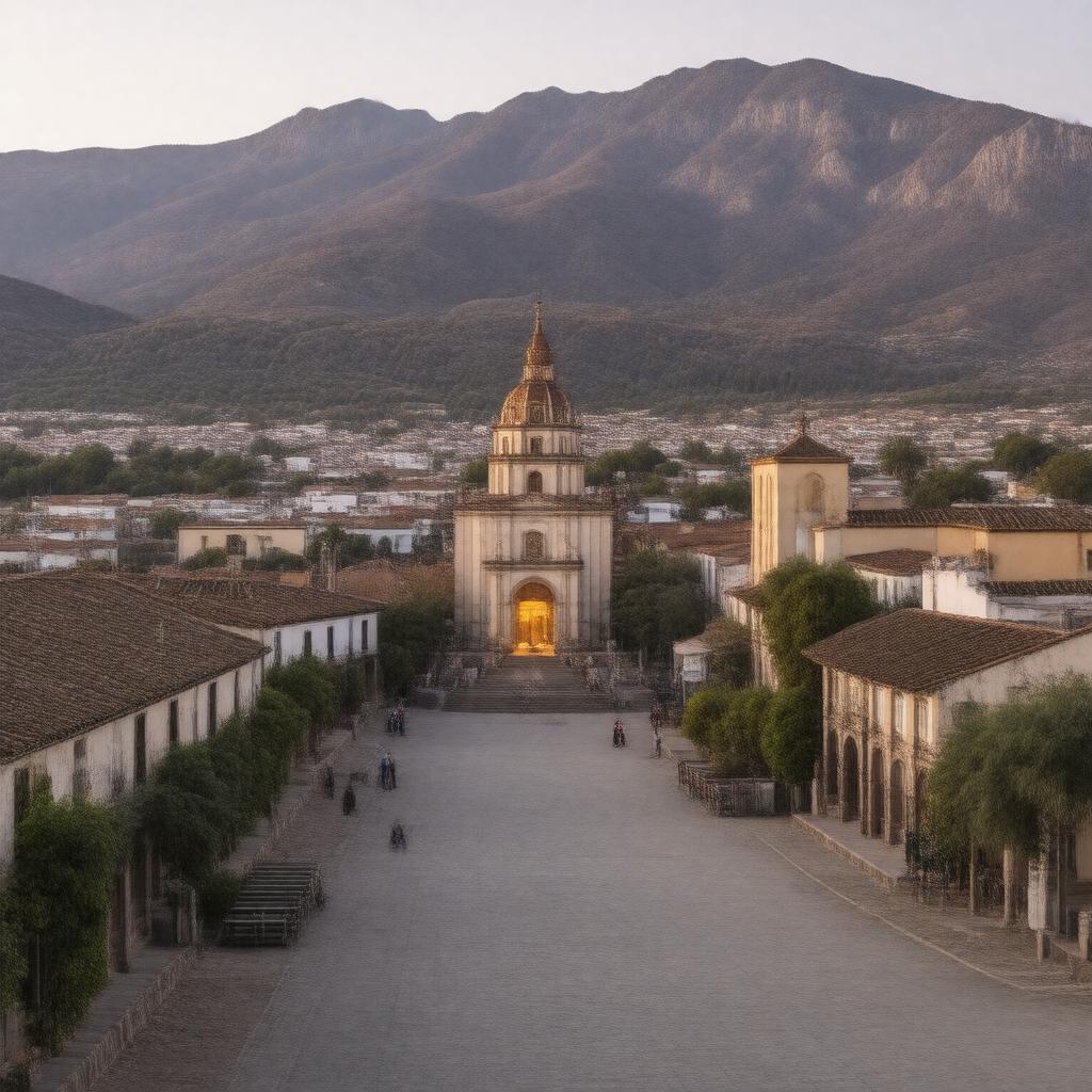 Click to view larger image AI-created image of Tetlanohcan, Mexico