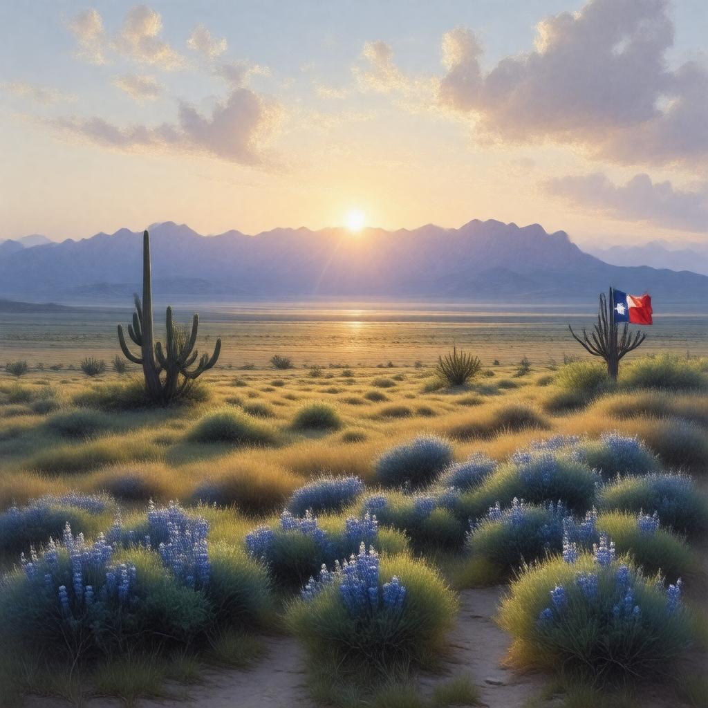 Click to view larger image AI-created image of Texas