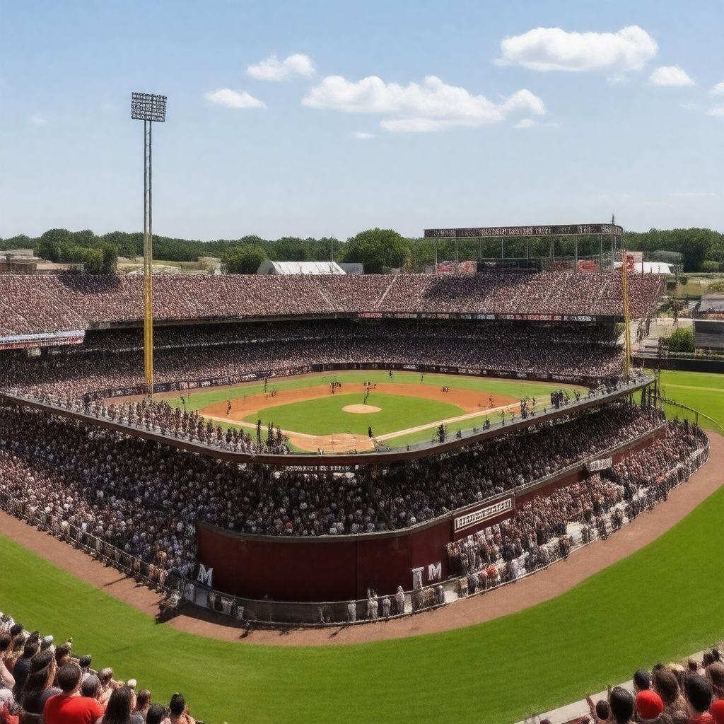 AI-created image of Texas A&M Aggies baseball