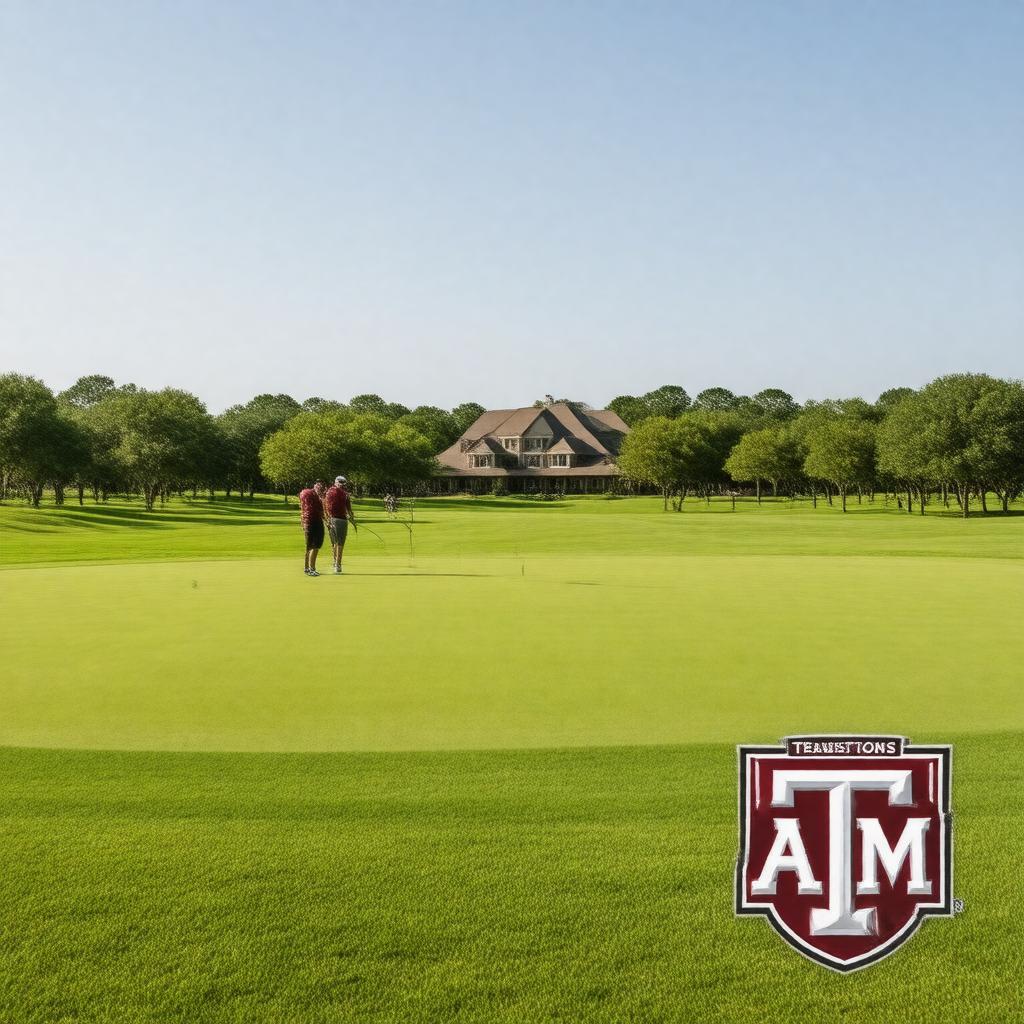 AI-created image of Texas A&M Aggies golf