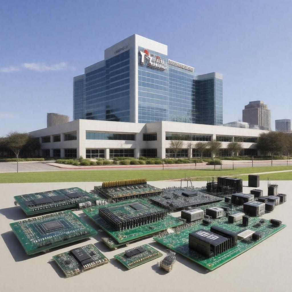 AI-created image of Texas Instruments