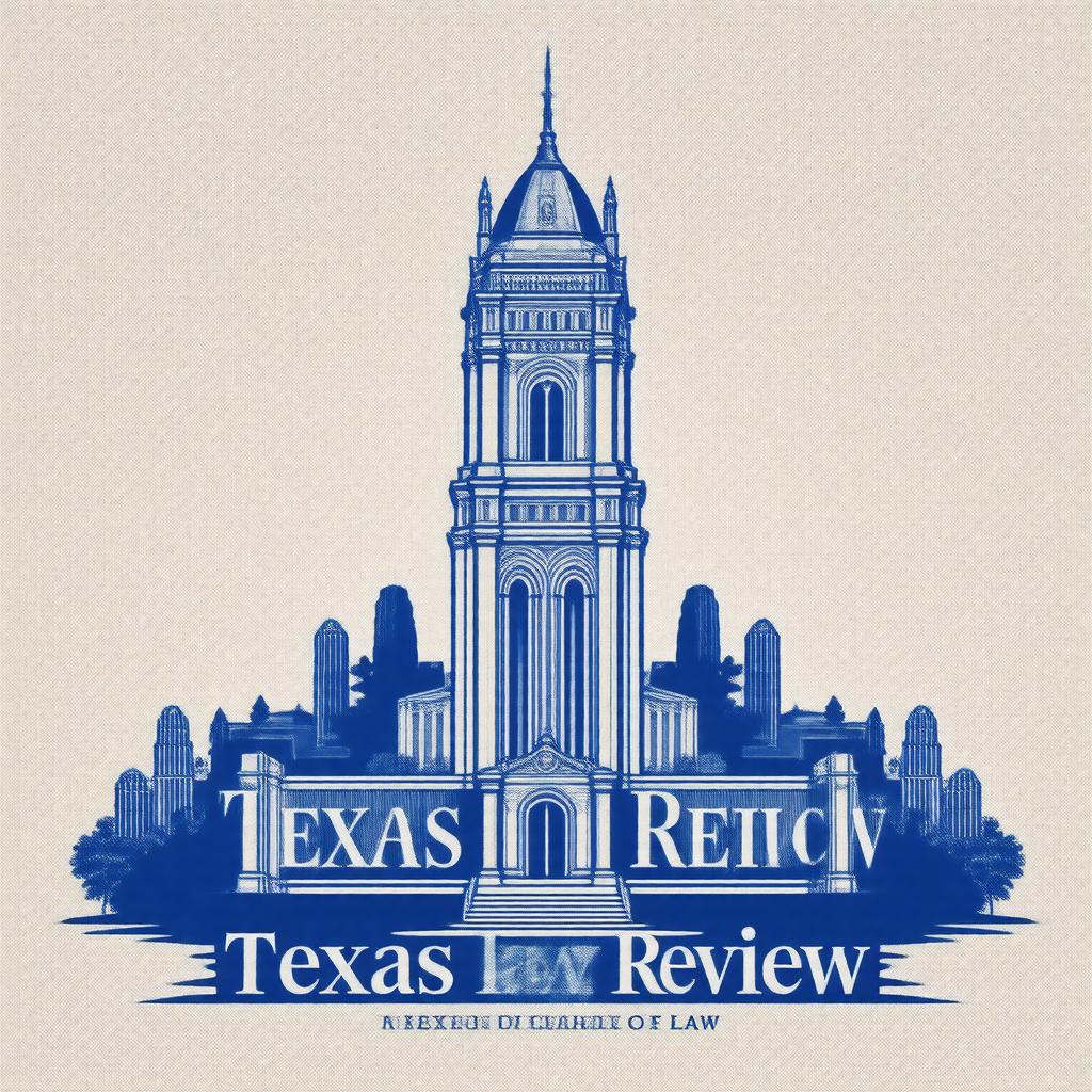 AI-created image of Texas Law Review